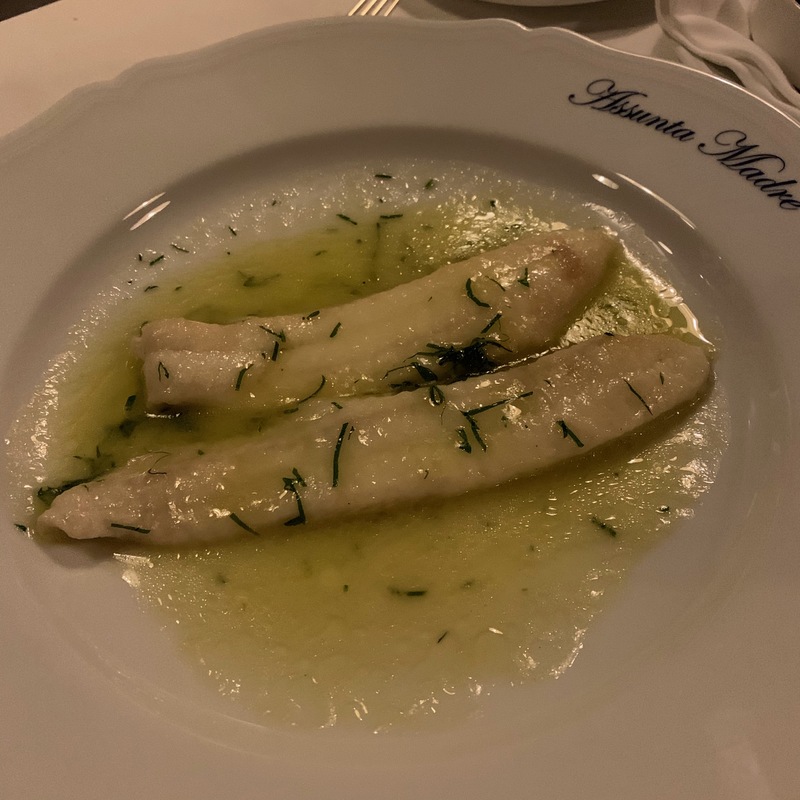 Морской язык с лимоном и оливковым маслом а ла муньер