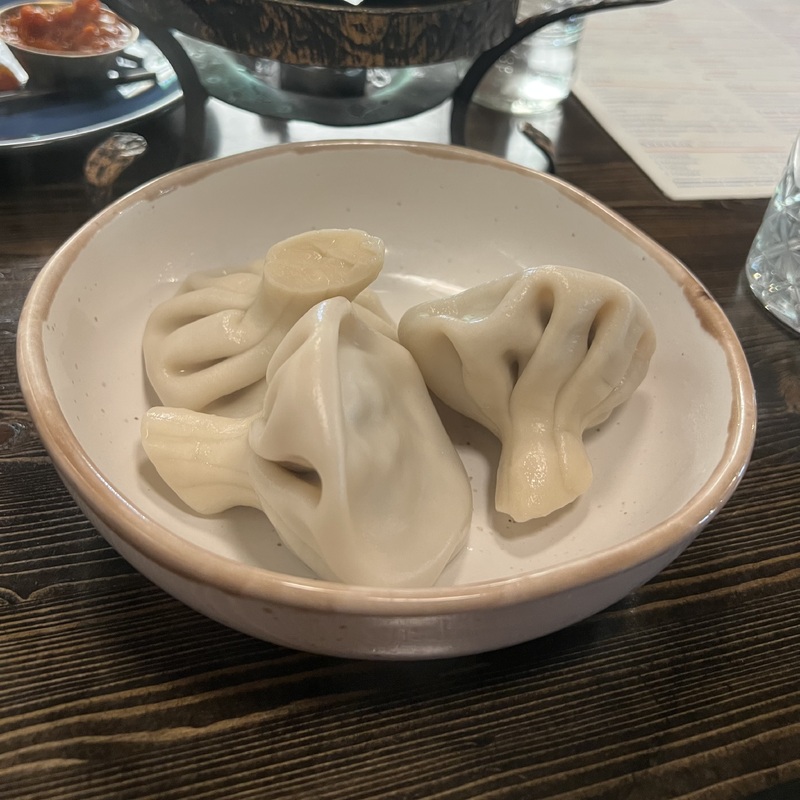 Хинкали с бараниной