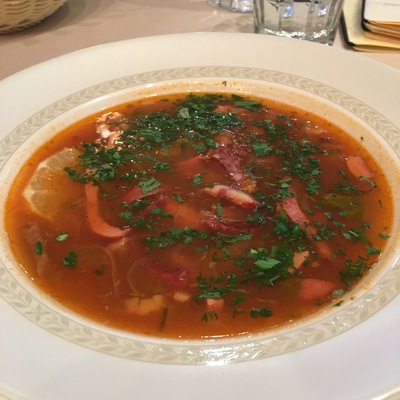 Солянка сборная мясная